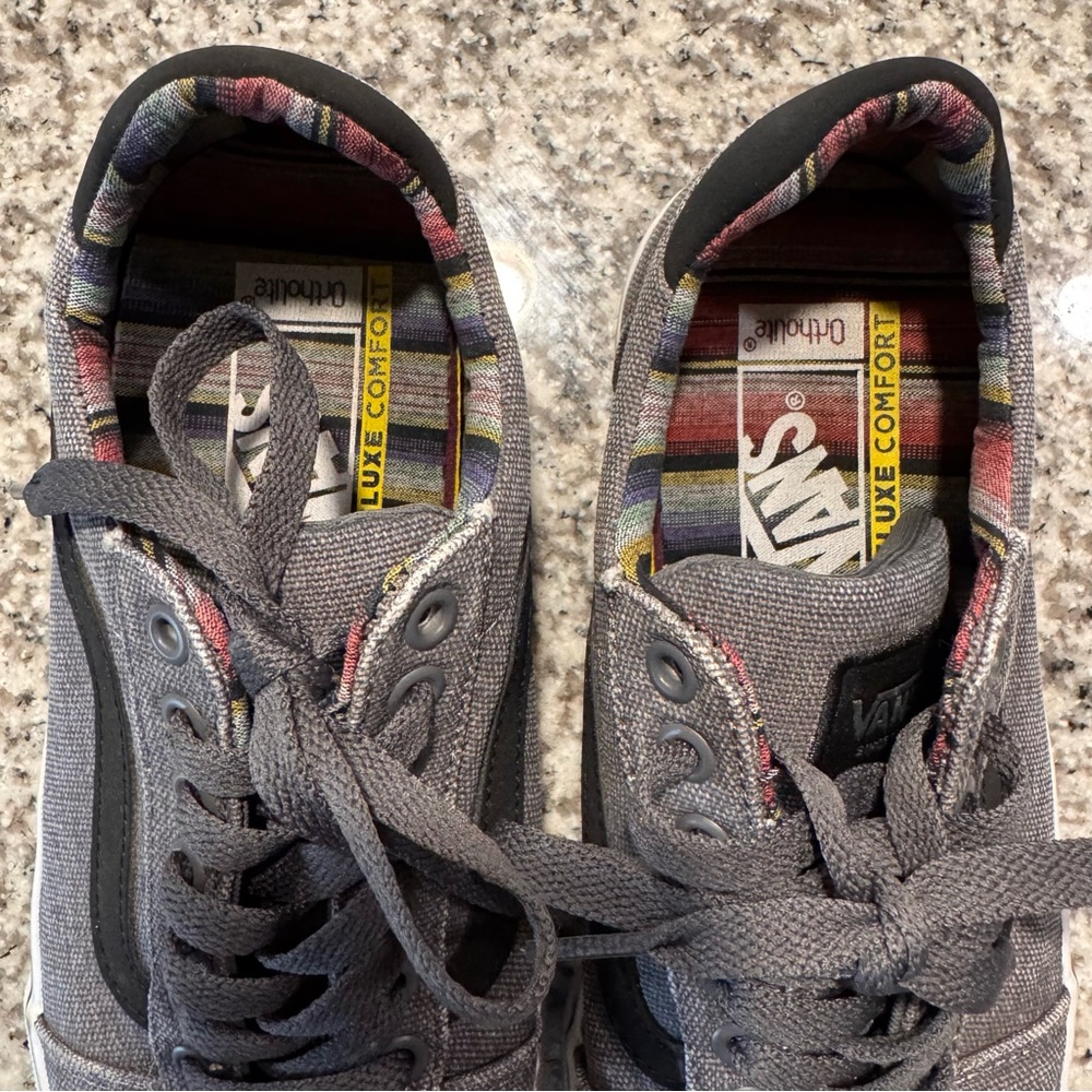 Vans Old-Skool Men's Gray Sneakers Size 8